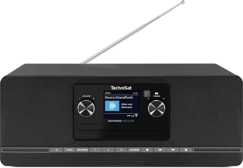 TechniSat DIGITRADIO 372 CD BT – DAB+ Radio, CD, Bluetooth