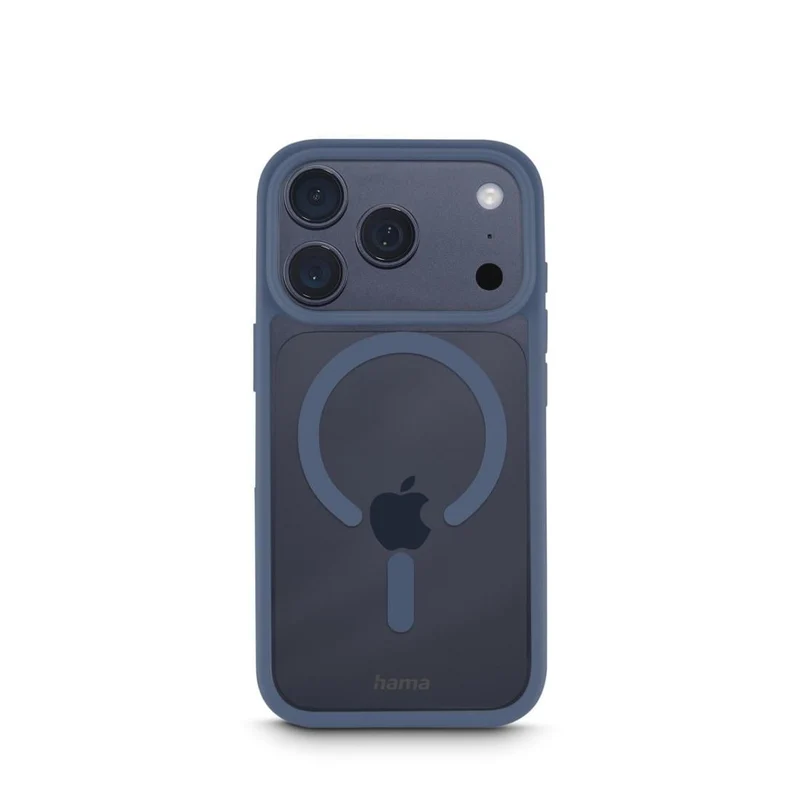 Hama Frame Protect iPhone 17 Pro Hülle magnetisch Blau