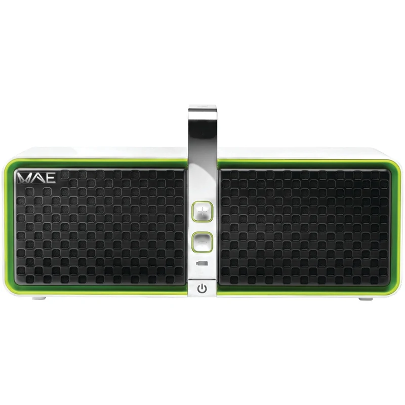 Hercules Wireless Bluetooth Speaker (White/Green)