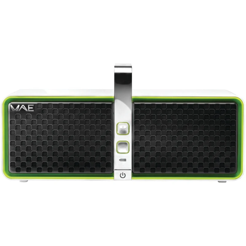 Hercules Wireless Bluetooth Speaker (White/Green)