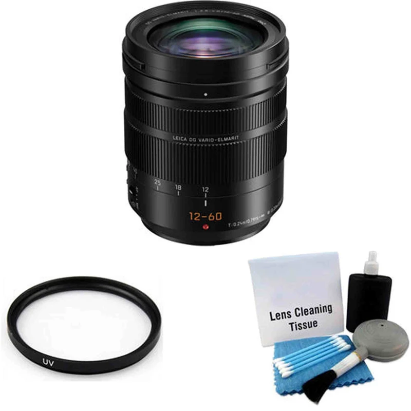 Panasonic Leica DG Vario-Elmarit 12-60mm f/2.8-4 ASPH. POWER O.I.S. Lens Bundle