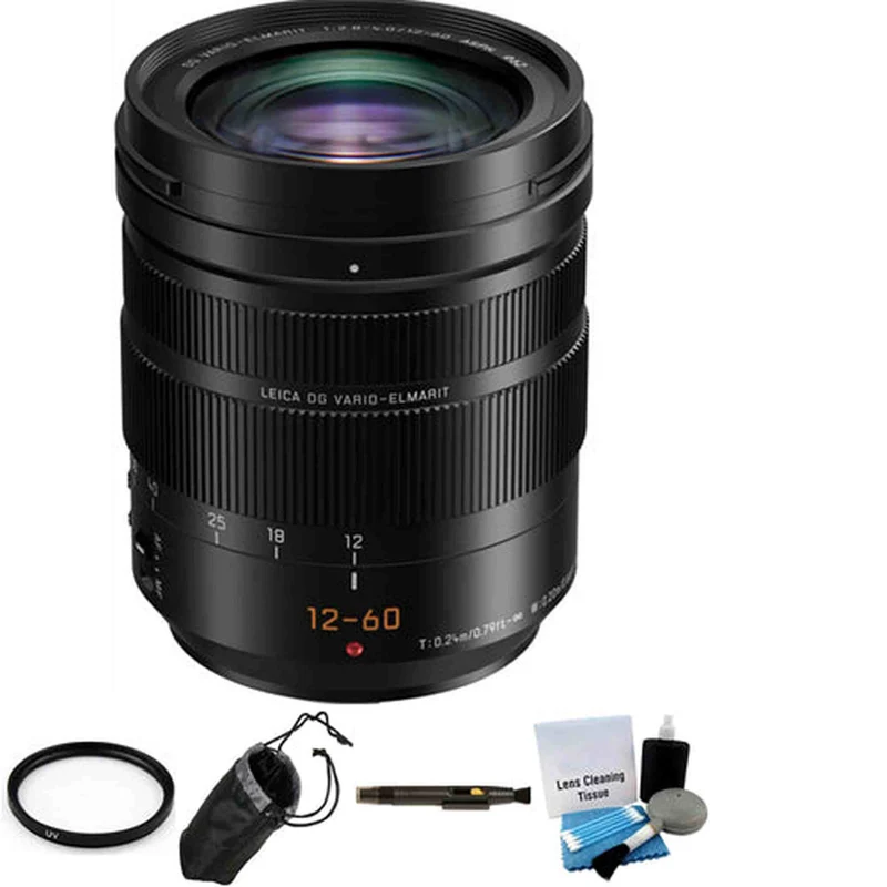 Panasonic Leica DG Vario-Elmarit 12-60mm f/2.8-4 ASPH. POWER O.I.S Lens Bundle 3
