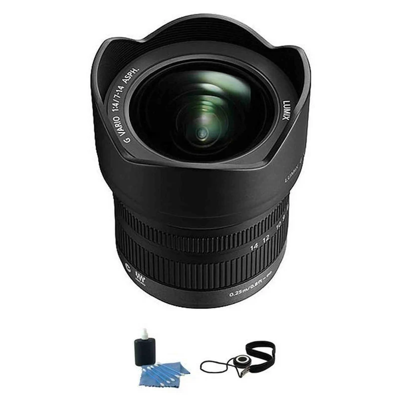 Panasonic Lumix G Vario 7-14mm f/4.0 ASPH. Lens Bundle