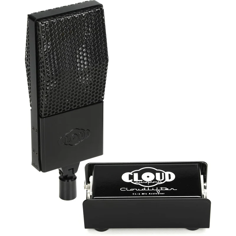 Cloud 44 Midnight Passive Ribbon Microphone + Cloudlifter for Professional Voice/Music Recording - USA Made