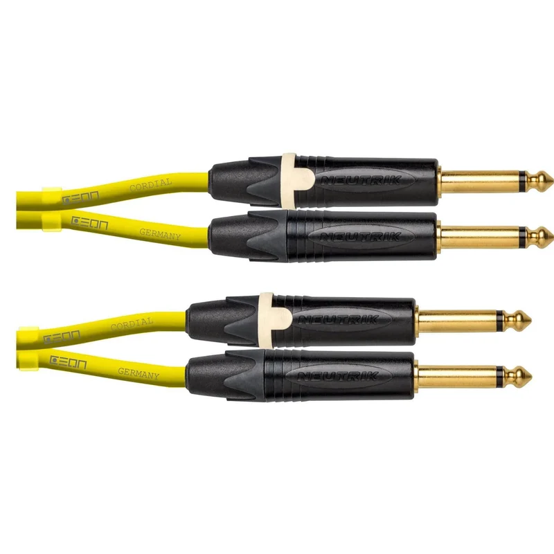 CORDIAL Jack/Jack 1.5 m Yellow