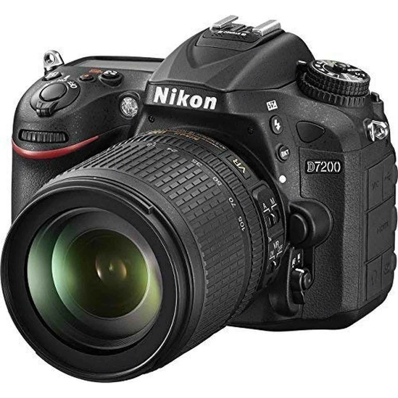 Nikon D7200 DSLR Camera with 18-105 mm f/3.5-5.6 Zoom Lens