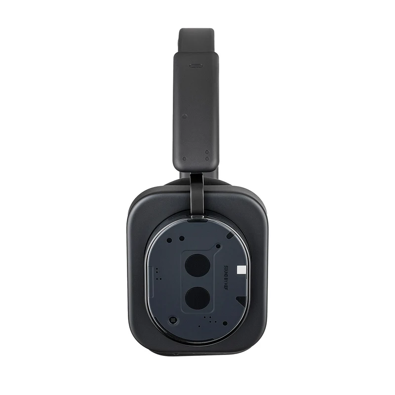Nothing Headphone (1) Hybrid Active Noise Cancelling Headphones, Wireless Over Ear Headphones with 6 MICS, Personalized Spatial Audio, Tuning by KEF, Up to 80 Hours Playtime, Bluetooth Headset Black