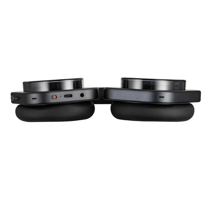 Nothing Headphone (1) Hybrid Active Noise Cancelling Headphones, Wireless Over Ear Headphones with 6 MICS, Personalized Spatial Audio, Tuning by KEF, Up to 80 Hours Playtime, Bluetooth Headset Black