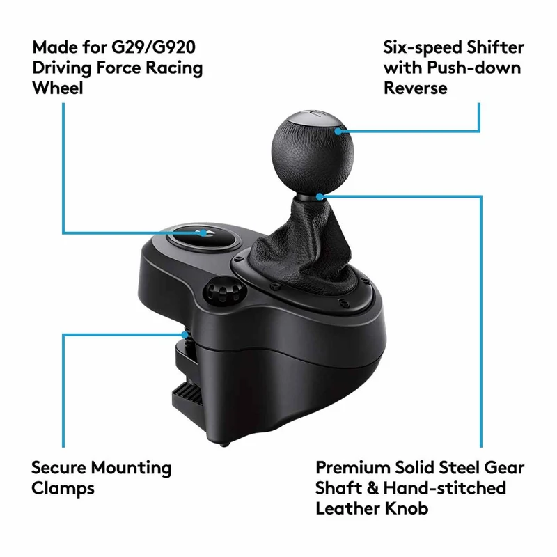 Logitech G Driving Force Shifter for G29 and G920 Driving Force Racing Wheels
