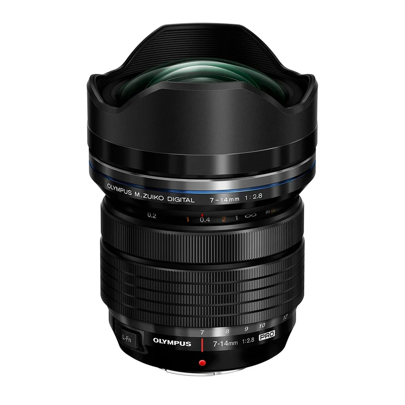OM SYSTEM Olympus M.Zuiko Digital ED 7-14mm F2.8 Pro Lens, for Micro Four Thirds Cameras