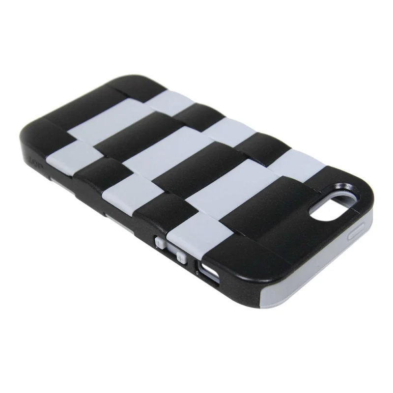 The Joy Factory Daytona V - Watchband Textured Case for iPhone5/5S, CSD124 (Gray)