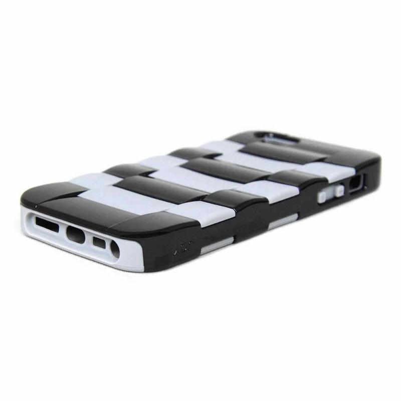 The Joy Factory Daytona V - Watchband Textured Case for iPhone5/5S, CSD124 (Gray)