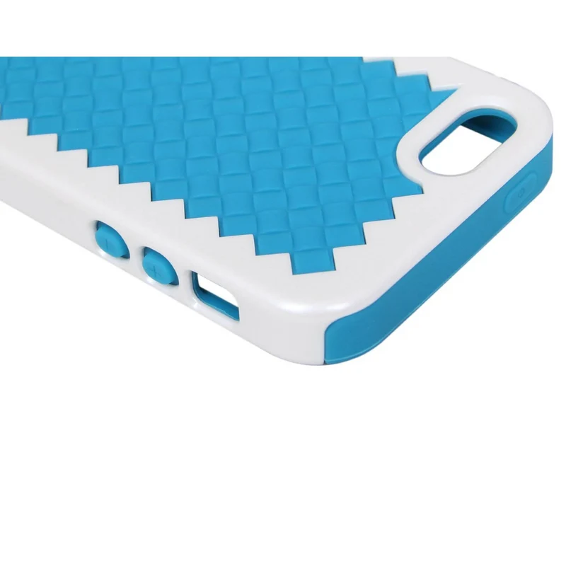 The Joy Factory New York Woven Handbag Case with Handle for iPhone5/5S, CSD122- 1 Pack - Retail Packaging - Turquoise
