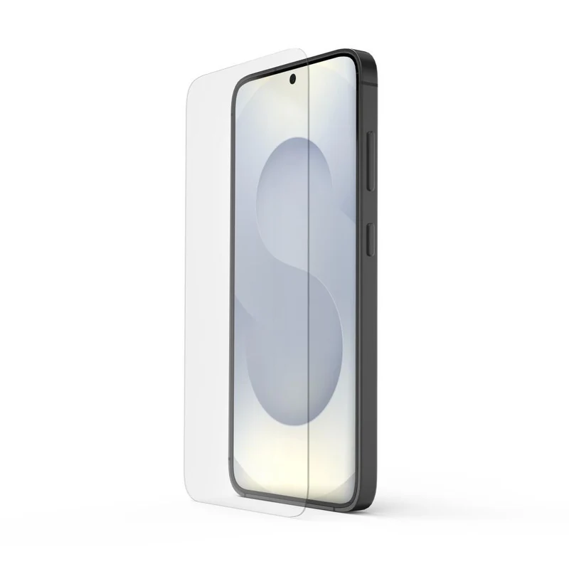 HAMA Clear Protect Schutzglas für Galaxy S26, Montagehilfe