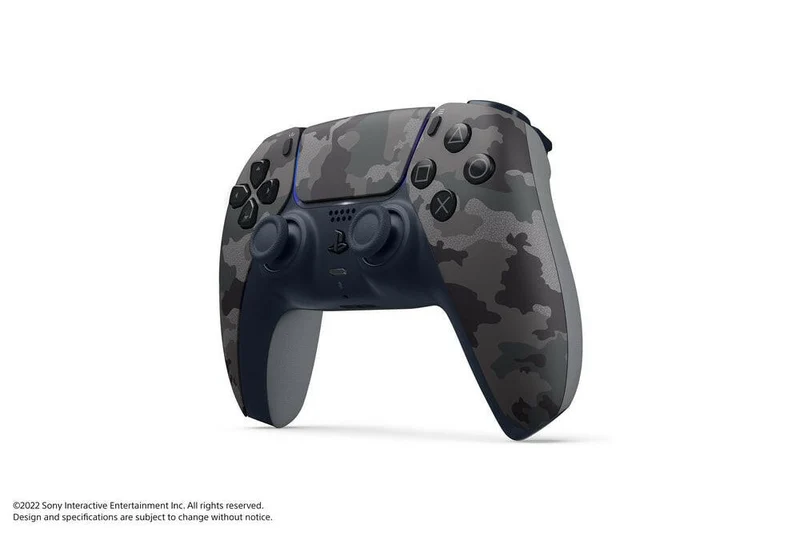 Sony PS5 DualSense Controller - Camo Grey, Haptic
