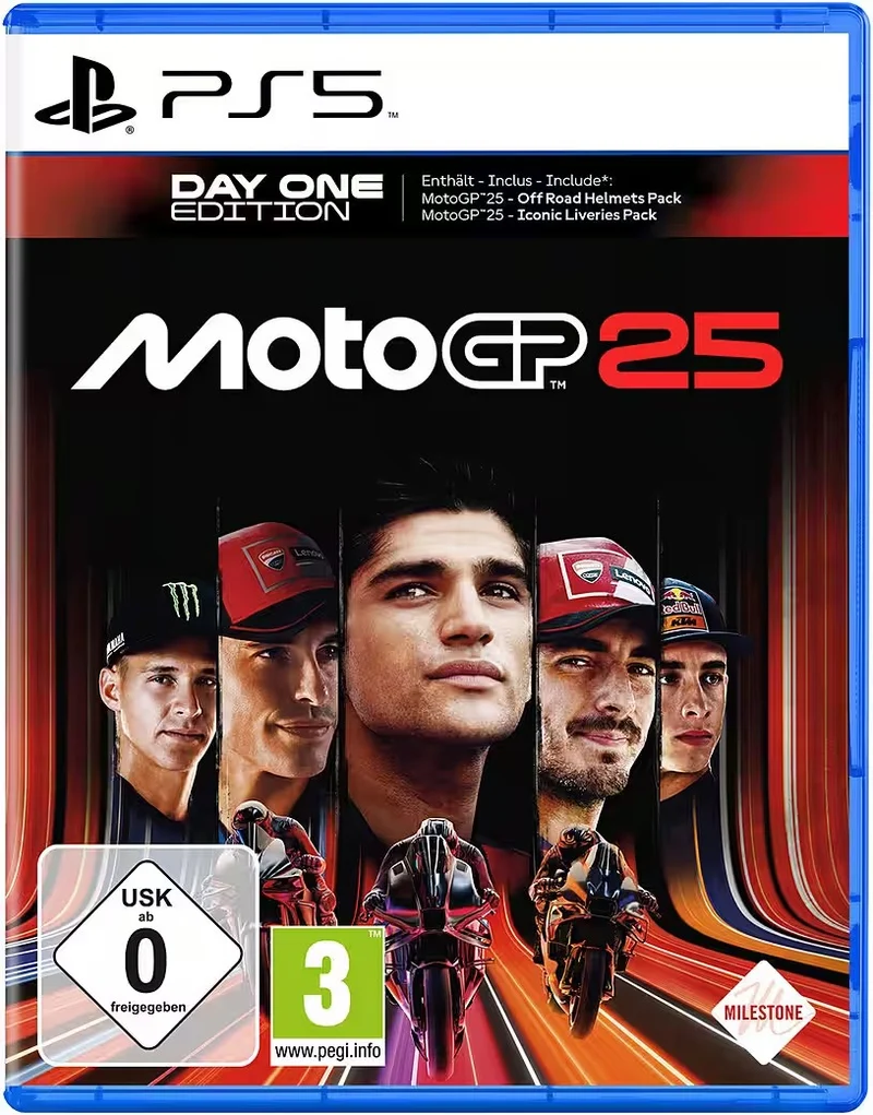 MotoGP 25 Day One Edition PS5 - Rennspiel mit DLCs