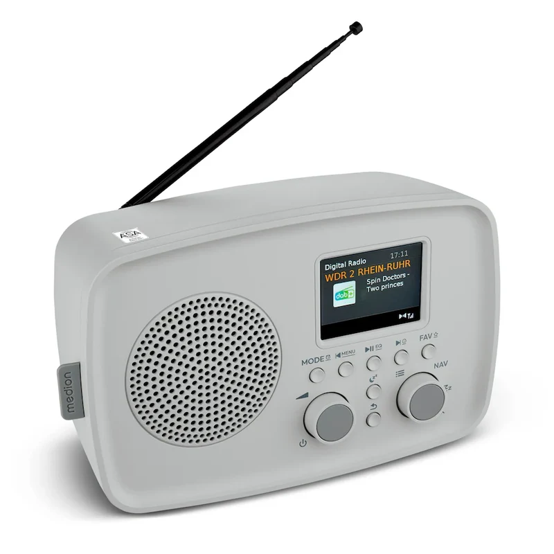 MEDION LIFE DRE-1 DAB+ Radio Bluetooth, Radiowecker, IPX1
