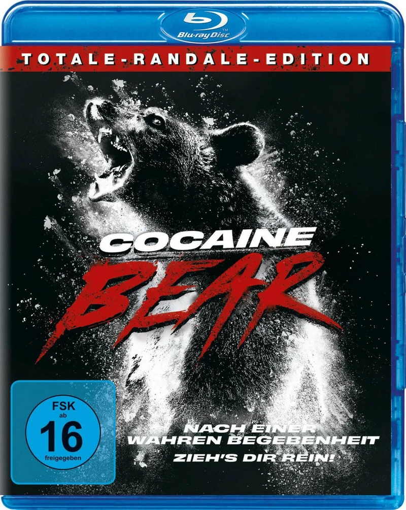 Cocaine Bear Blu-ray Action Thriller [Blu-ray] USA 2023