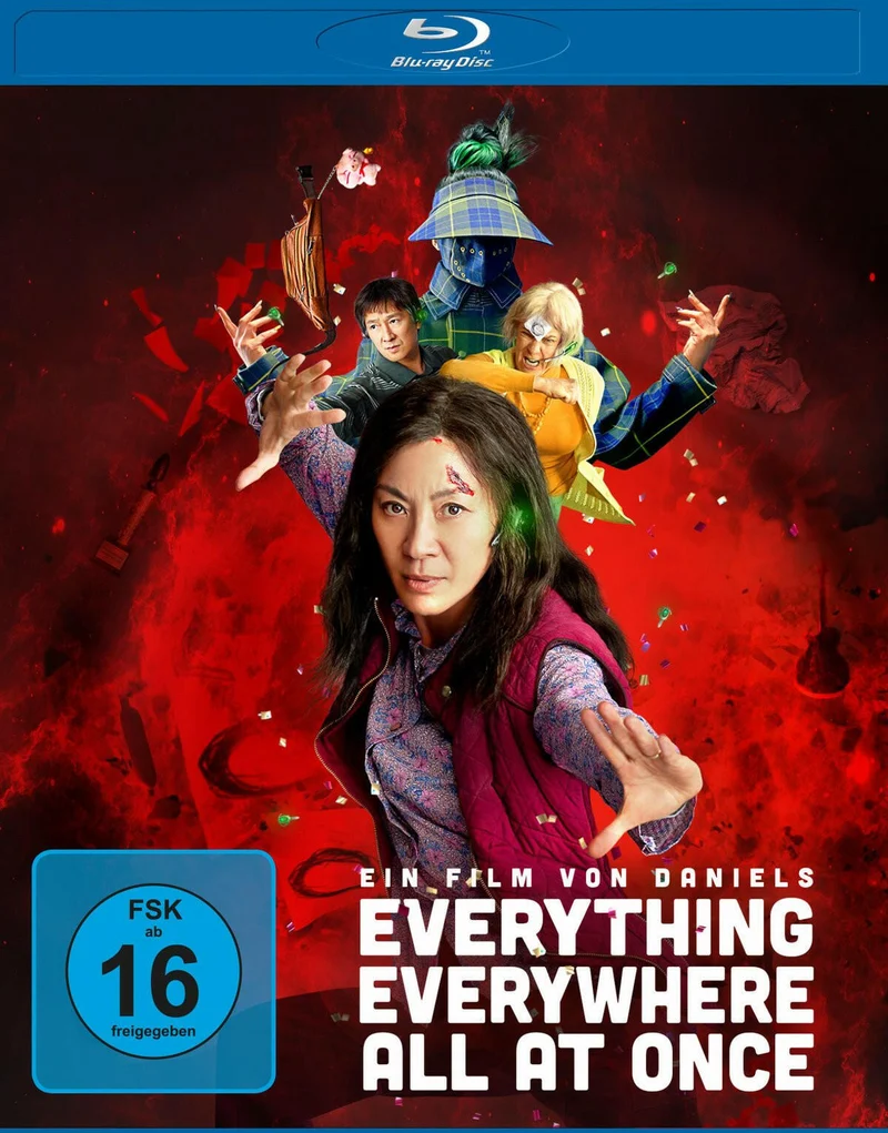 Blu-ray Everything Everywhere All At Once Action Michelle