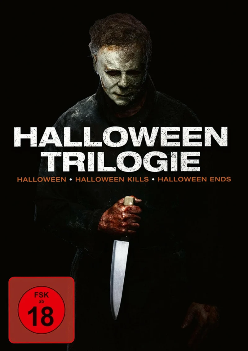 Halloween Trilogy – 3 DVDs – Horror, Jamie Lee Curtis, FSK