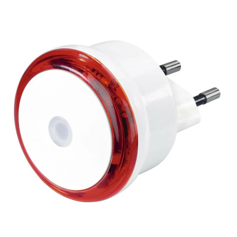 Hama LED Steckdosen-Nachtlicht, Rotes