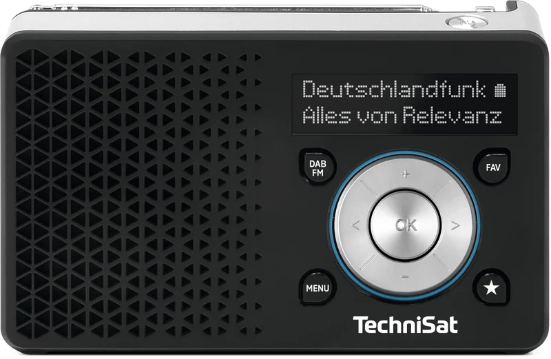 TechniSat DIGITRADIO 1 A Tragbares DAB+ Radio OLED 10h
