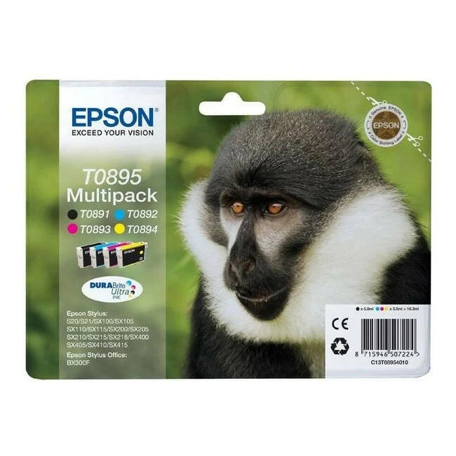 Epson T0895 MultiPack 4 Tintenpatronen