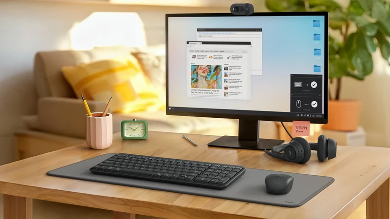Logitech MK250 Combo Bluetooth kompakt mit Ziffernblock
