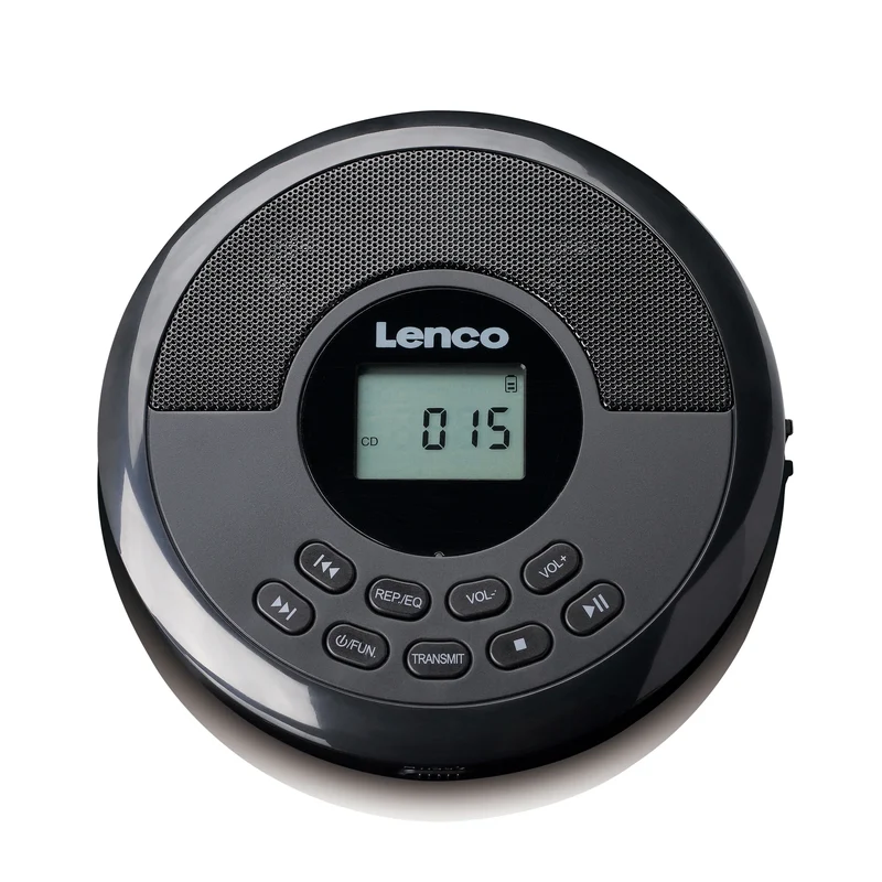 Lenco CD-340BK tragbarer CD/MP3-Player Bluetooth schwarz