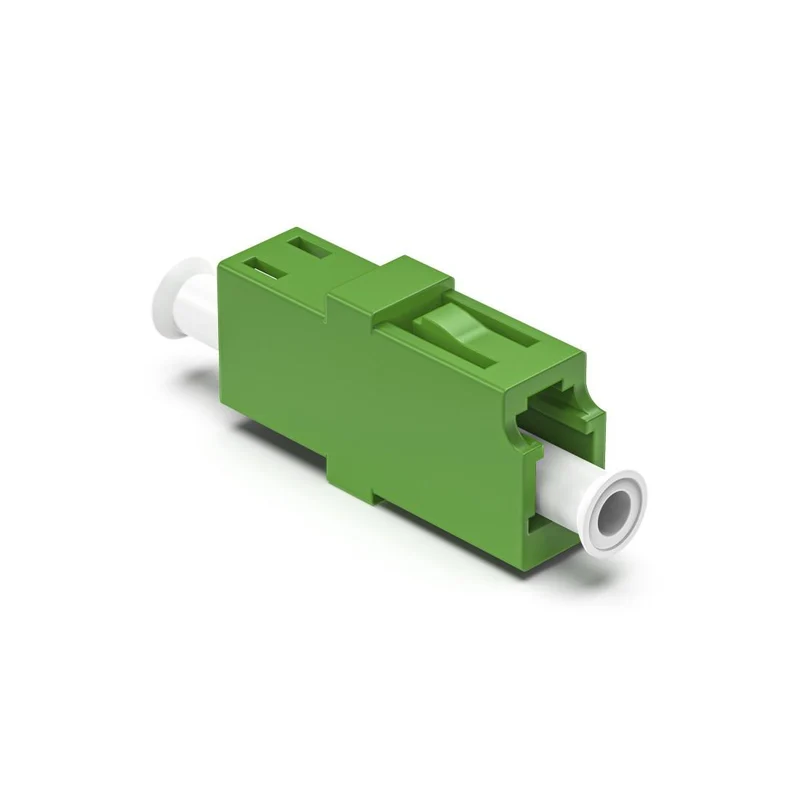 Hama 00200801 Glasfaser-Adapter LC/APC 10 Gbit/s Grün