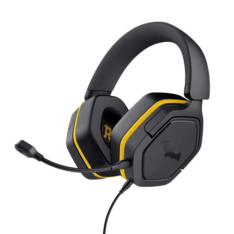 Trust GXT 492BM Carus Headset Wired Gaming Black/Yellow