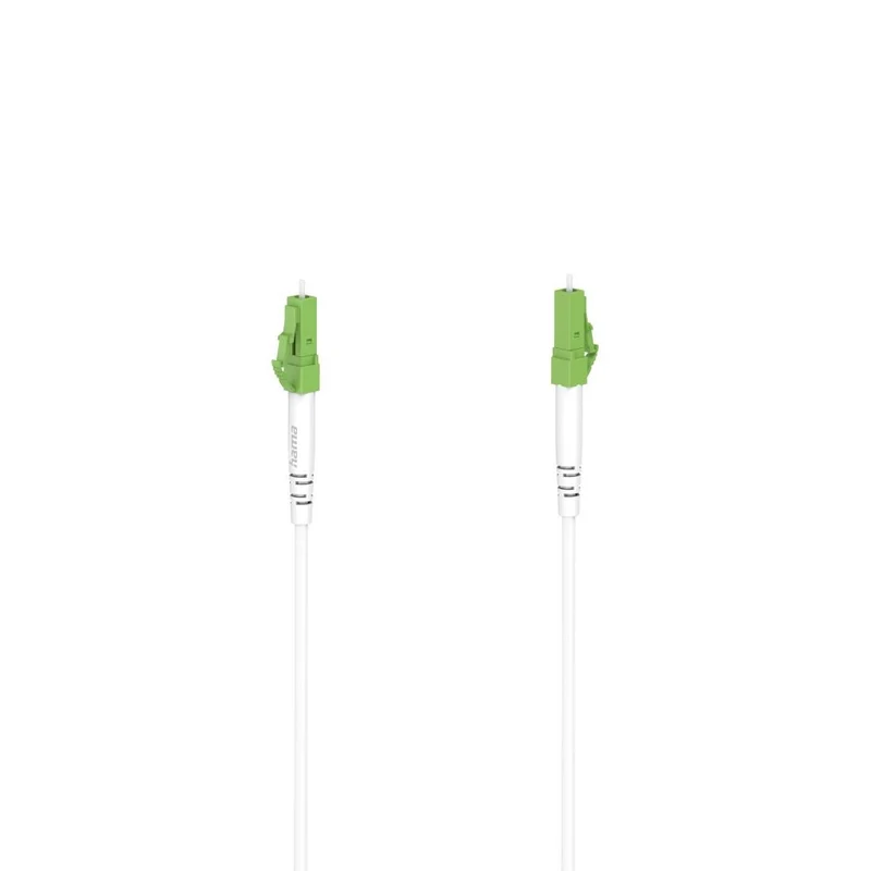 Hama 00200800 Glasfaser-Kabel LC/APC-LC/APC 30m 10G LSZH