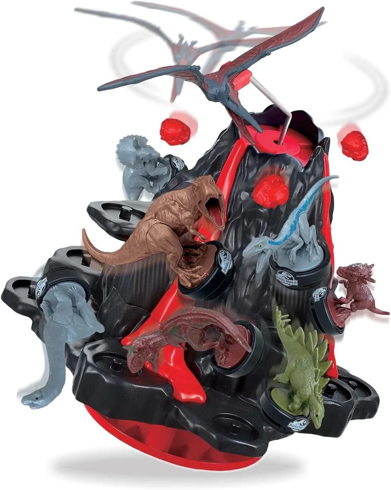 EPOCH Jurassic World Shaky Volcano - Dinosaurier-Spiel