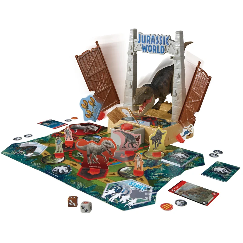 EPOCH Jurassic World T-Rex Panic Brettspiel 2-4 Spieler
