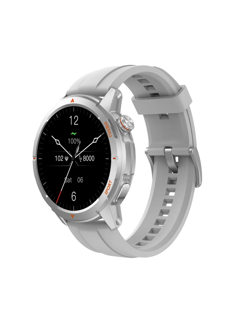 Beafon Watch 601 Smartwatch 1,43" AMOLED GPS IP68 Silber