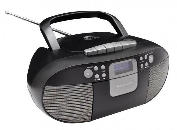 Soundmaster SCD7800SW Tragbares Digitalradio CD-Player