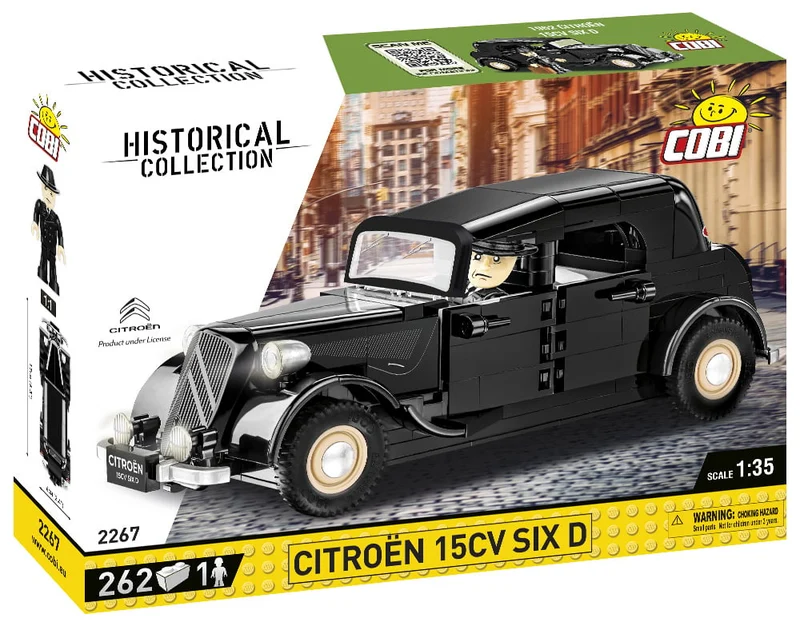 COBI Citroën 15CV SIX D Klemmbaustein-Set 1 Figur 262 Teile