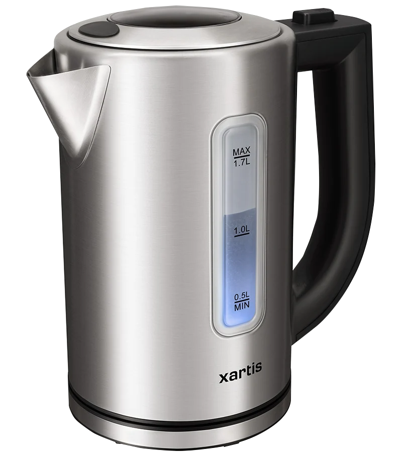 Xartis Edelstahl-Wasserkocher XR-WK 4005, 1,7L, 5