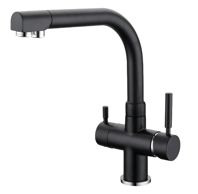 Xartis 3-Wege Armatur XO-AR 7010 Schwarz
