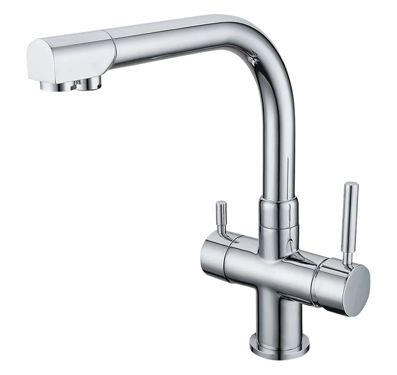 Xartis XO-AR 7005 3-Wege Armatur, Chrom, Modernes Design