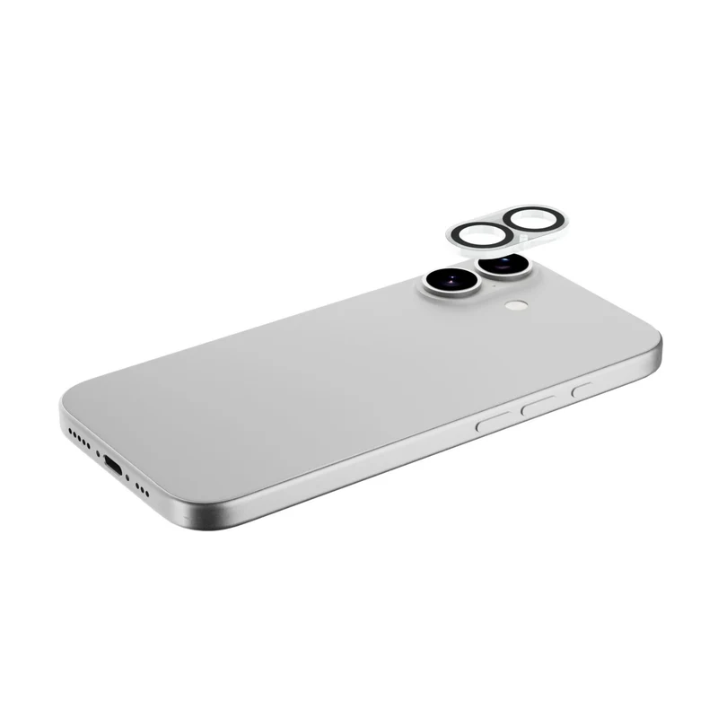 Cellularline Kameralinse aus gehärtetem Glas für iPhone 17