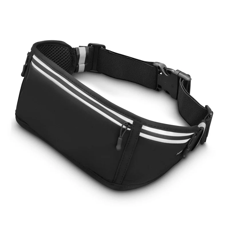 Hama Gürteltasche für Telefon, reflektierend, Schwarz
