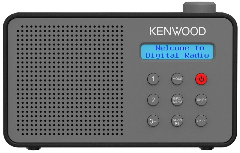 Kenwood CRM25DABH DAB+ Radio Bluetooth Akku LC-Display