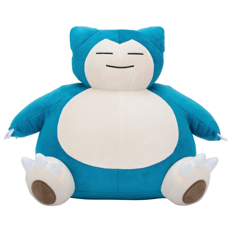 Pokémon PKW4471 Relaxo Plüsch Kuscheltier 30 cm, offizielles
