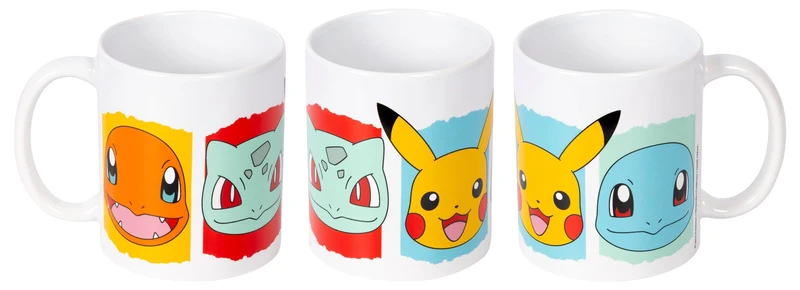 BrandStor Pokémon Face Partners Keramik-Tasse 325 ml
