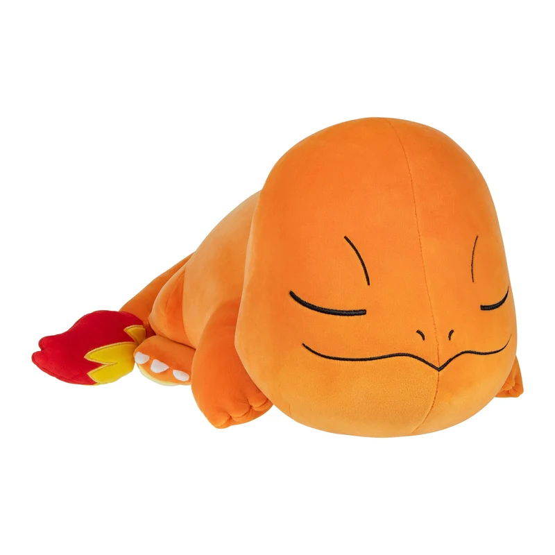 Pokémon PKW3883-45cm Glumanda Plüsch – schlafend, offiziell