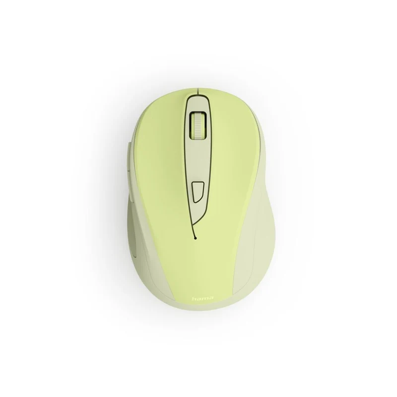 Hama WM-400 kabellose Maus, ergonomisch, 6 Tasten, Grün