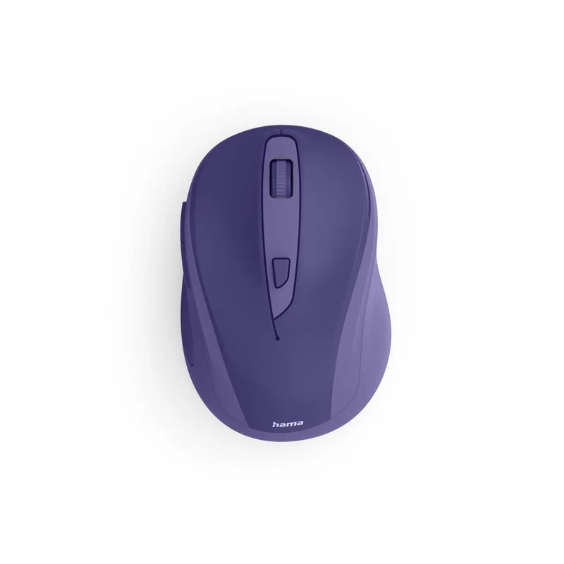 Hama WM-400 Funkmaus kabellos ergonomisch 6 Tasten blau