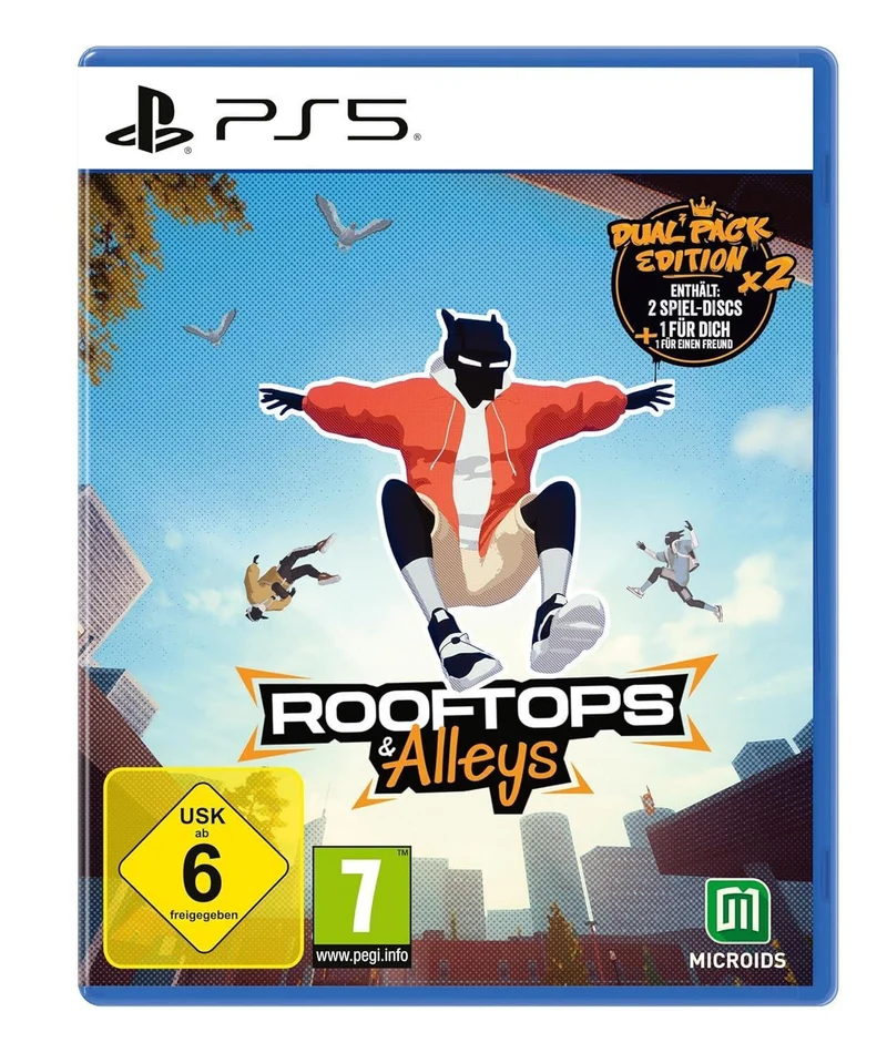 Astragon Rooftops & Alleys - The Parkour Game PS5 Dual Pack
