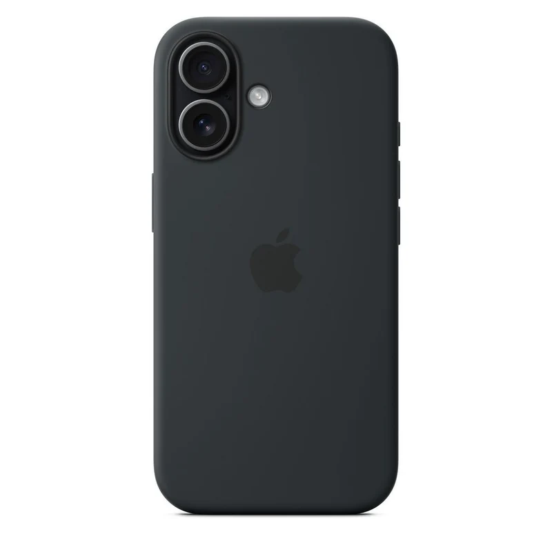 Apple iPhone 17 Silikon Case mit MagSafe - Schwarz